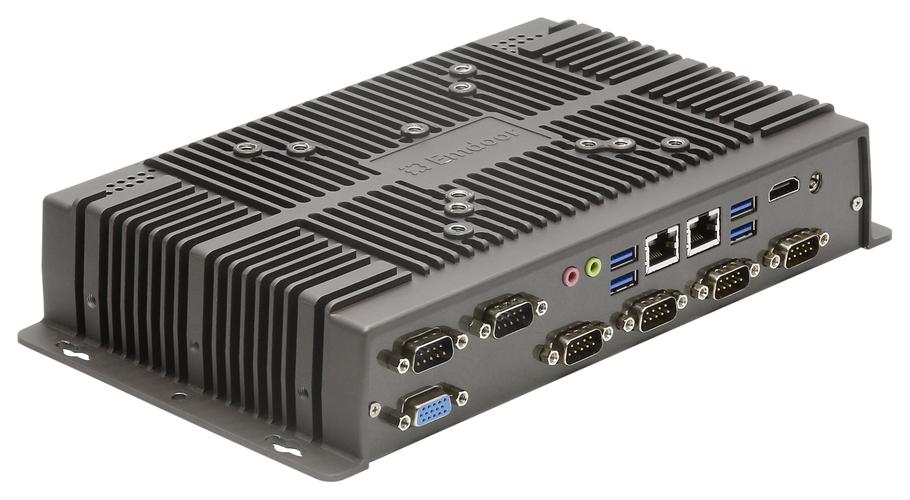 本外观设计产品的名称:嵌入式工控机(emmp2